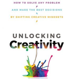 Unlocking creativity book cover